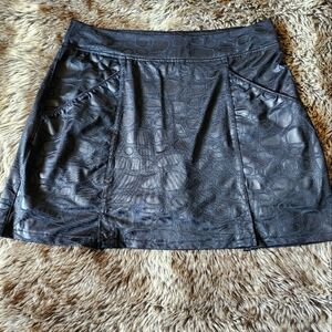 Jamie Sadock Black A-Line Mini Skirt - Size SMALL